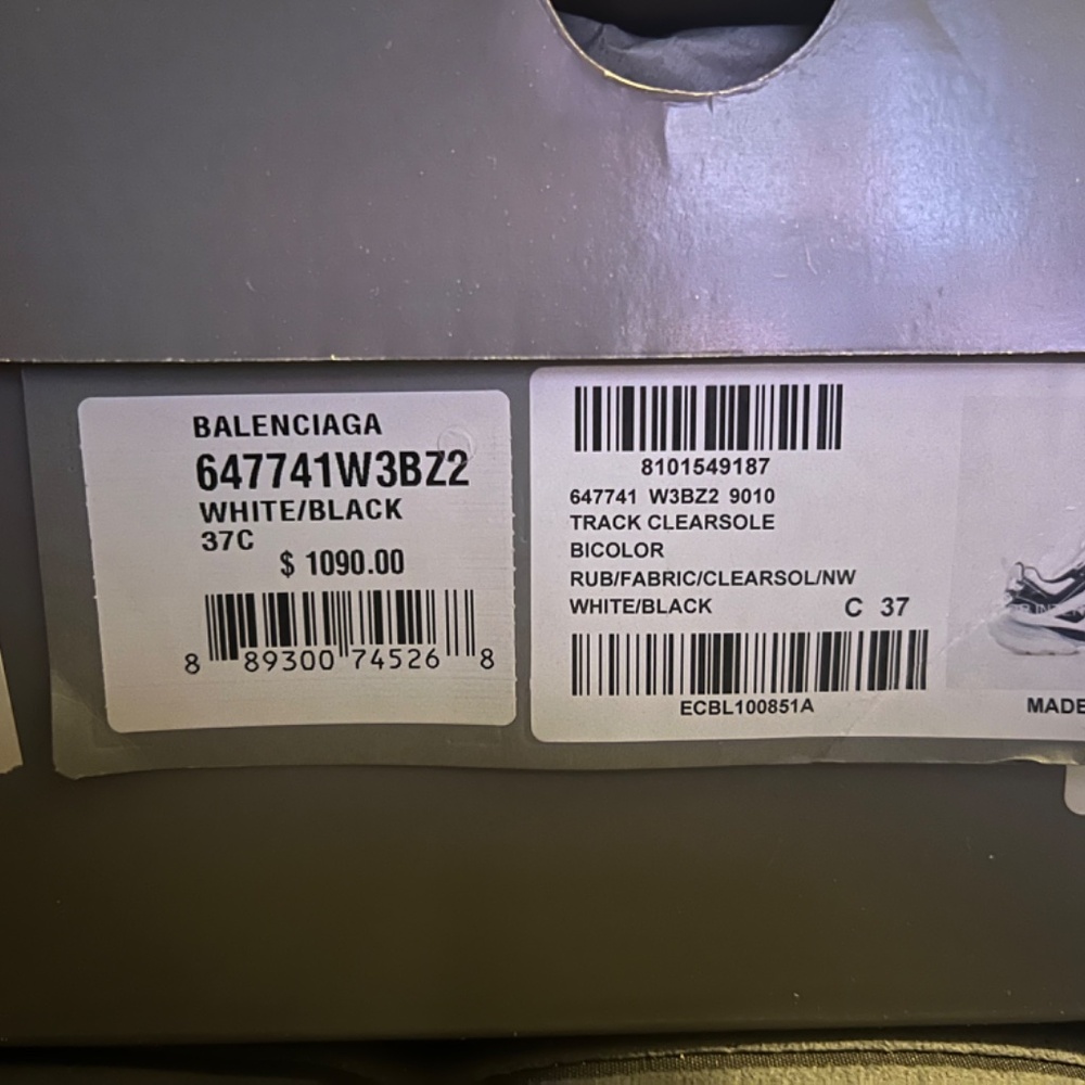 Balenciaga Track Sneakers Size 37 - Picture 7 of 7